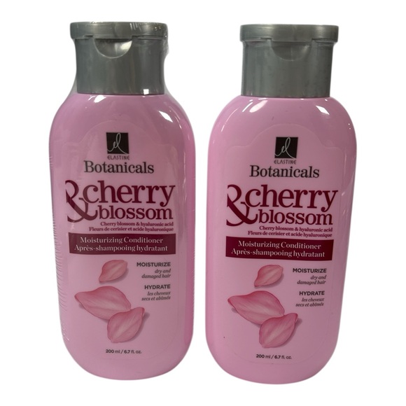 Avon Other - Avon Elastine Botanicals & Cherry Blossom Moisturizing Conditioner Lot Of 2 New